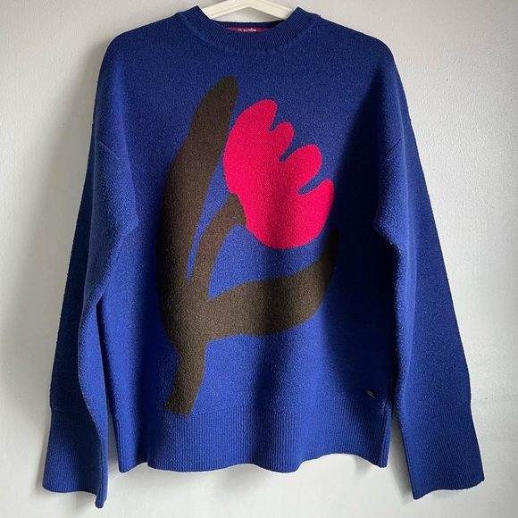 SCOTCH & SODA Blue Tulip Jumper Sweater - Picture 10 of 16